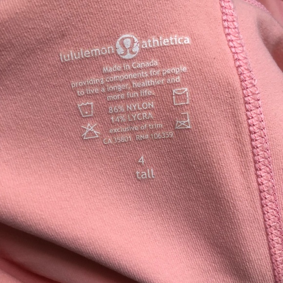 💥24 HR SALE: 5/$50 - Lululemon Capri legging - Picture 7 of 7